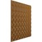 Ekena Millwork 19 5/8in. W x 19 5/8in. H Coralie EnduraWall Decorative 3D Wall Panel Covers 2.67 Sq. Ft. WP20X20CIDVG - alternate 6